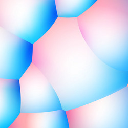 abstract background with pearlescent soft bubbles vector image
