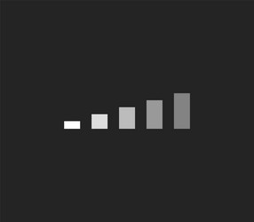 loader bar icon loading scale vector image