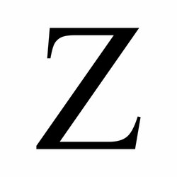 Zeta greek letter icon vector