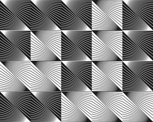 abstract geometric pattern with transition effect vector image
