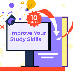 Online education concept international Royalty Free Vector