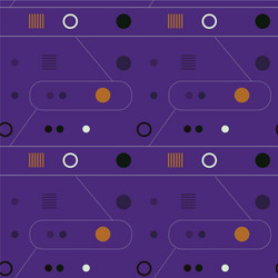 Mechanism and abstract interface seamless pattern vector