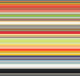 Tube striped background in many shades of rainbow vector