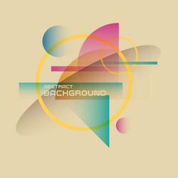 abstract background with simple elements an image vector image