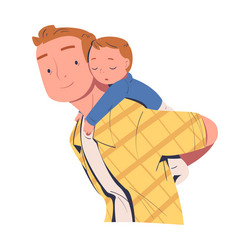 Piggyback Ride Stock Illustrations – 500 Piggyback Ride Stock  Illustrations, Vectors & Clipart - Dreamstime