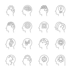 AI & Deep Learning Concepts vector image