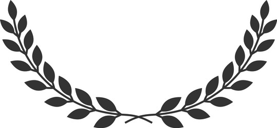 Laurel Wreath Symbol Vector Image