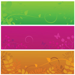 Floral design vector