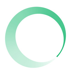 circle preloader buffer shape circular progress vector image