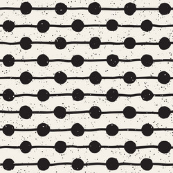 Hand drawn lines seamless grungy pattern abstract vector