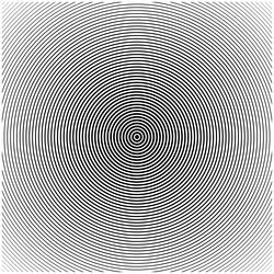 concentric circular line pattern design vector image