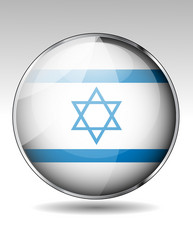 flag button design elements vector image