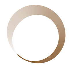 circle preloader buffer shape circular progress vector image