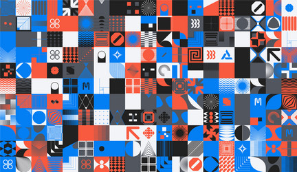 Geometric Abstract Pattern vector image