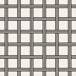 seamless pattern repeating geometric elements vector image