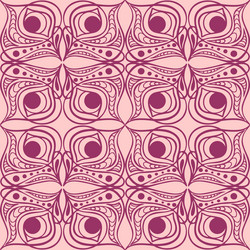 Seamless graphic pattern tile with abstract vector