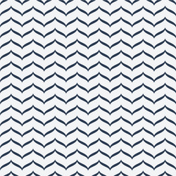 seamless pattern with waves vector image