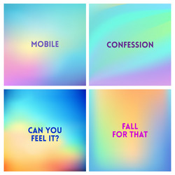 abstract multicolored blurred background vector image