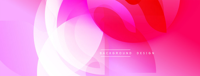 abstract pink design overlapping shapes create vector image