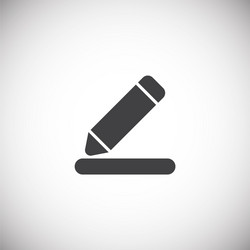 option button icon on background for graphic vector image
