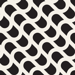 seamless pattern repeating geometric elements vector image
