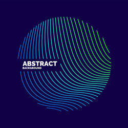 abstract background with dynamic waves vector image
