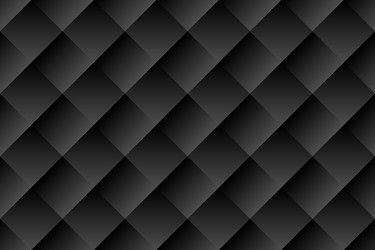 seamless pattern with abstract black square tile vector image