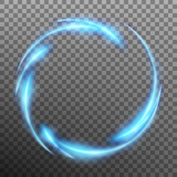 light frame effect on transparent background eps vector image