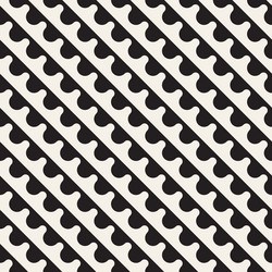 seamless pattern repeating geometric elements vector image