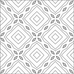 geometric pattern with triangular elements vector image