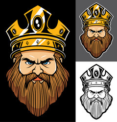 King man Royalty Free Vector Image - VectorStock