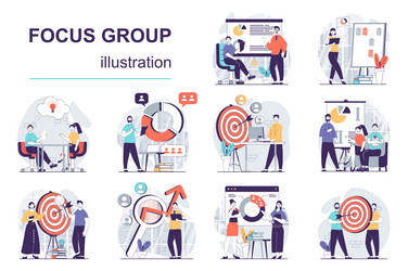 Focus Group Vector Images (over 9,900)