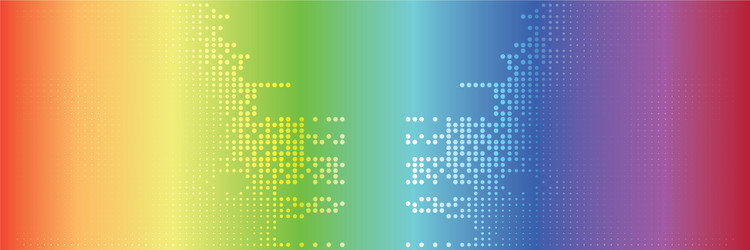 abstract futuristic particle background vector image