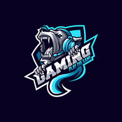 Angry Dog Logo - Mascot Vector Image