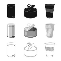 dump and sort symbol set vector image