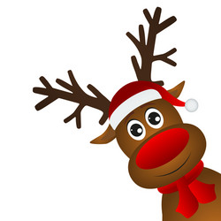 cartoon clipart reindeer