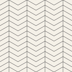 Seamless pattern repeating geometric elements vector