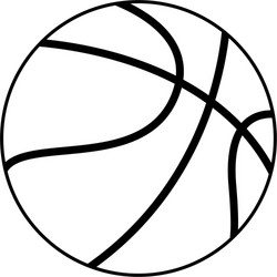 Basketball Icon Vector Image