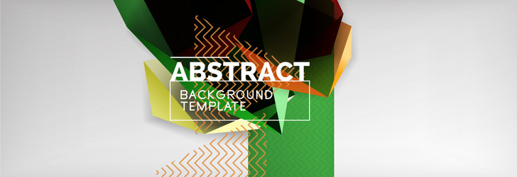dark 3d triangular low poly shapes abstract vector image