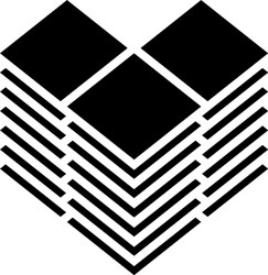 multitier layered icon for computing or generic vector image