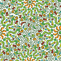 Seamless abstract pattern vector