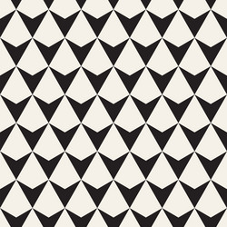seamless pattern repeating geometric elements vector image