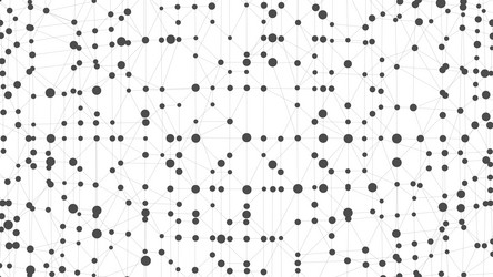 dots connected by lines abstract wave minimalist vector image