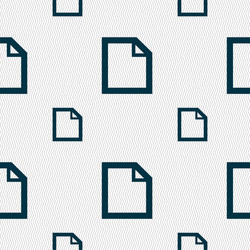 edit document sign icon content button seamless vector image