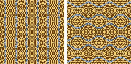 abstract color grid patterns set vector image