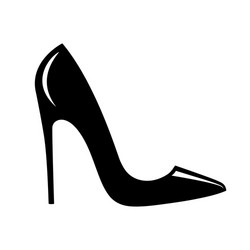 Elegant High Heel Shoe Vector Image