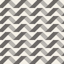 seamless pattern repeating geometric elements vector image