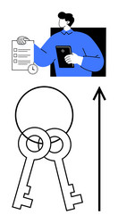 managing time efficiently keys to unlocking task vector image