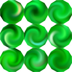 chromatic backdrop with form a shape vector image