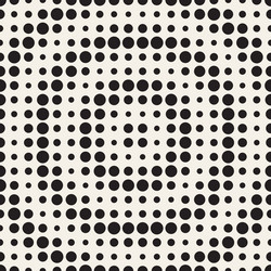 seamless pattern repeating geometric elements vector image